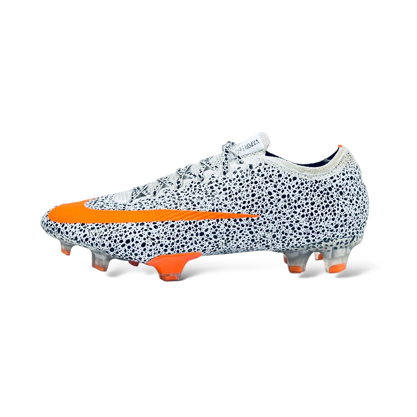 Nike Mercurial Vapor 13 Elite FG CR7 Safari - Weiß/Orange/Schwarz LIMITED EDITION