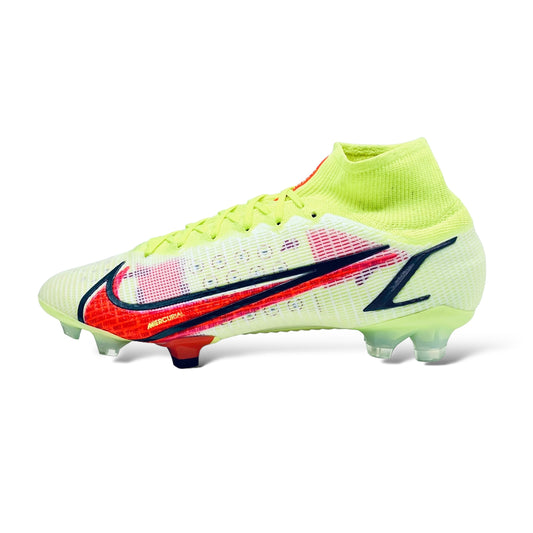 Nike Mercurial Superfly 8 Elite FG Motivation - Neon/Rot/Schwarz