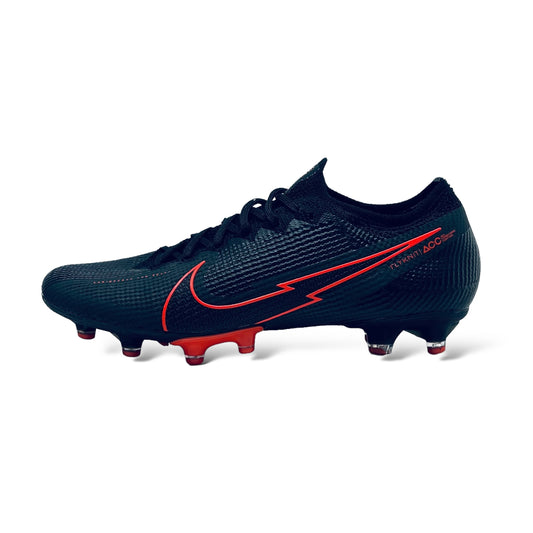 Nike Mercurial Vapor 13 Elite AG Black X Chile Red - Schwarz/Dark Smoke Grau/Chile Rot