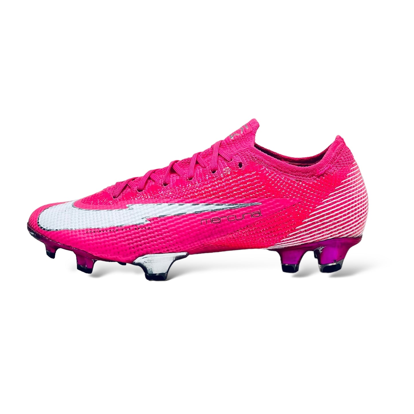 Nike Mercurial Vapor 13 Elite FG KM - Rosa - Pink/Weiß/Schwarz