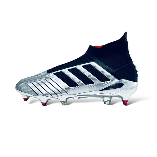 adidas Predator 19+ SG - 302 Redirect - Silber/Schwarz/Rot