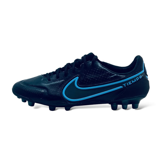 Nike Tiempo Legend 9 Elite AG - Renew - Schwarz/Iron Grau