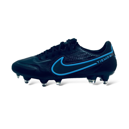 Nike Tiempo Legend 9 Elite SG-Pro AC - Renew - Schwarz/Iron Grau