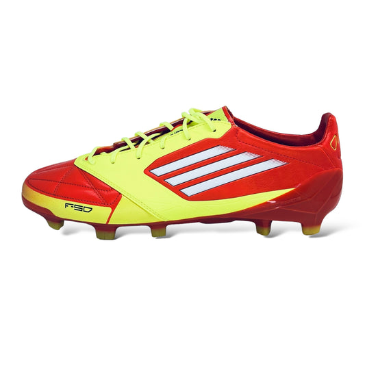 Adidas F50 Adizero Lea FG - Red/NeonYellow