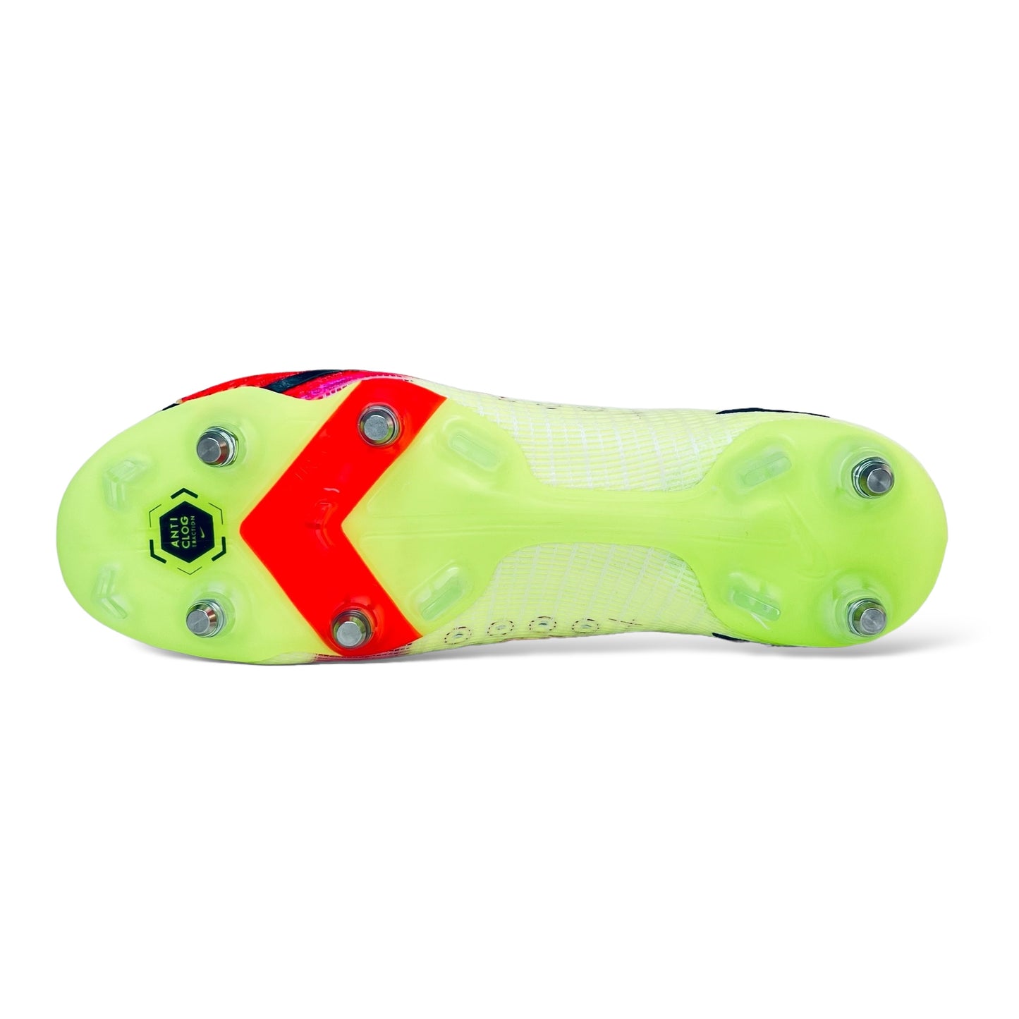 Nike Mercurial Vapor 14 Elite SG-Pro AC Motivation - Neon/Rot/Schwarz