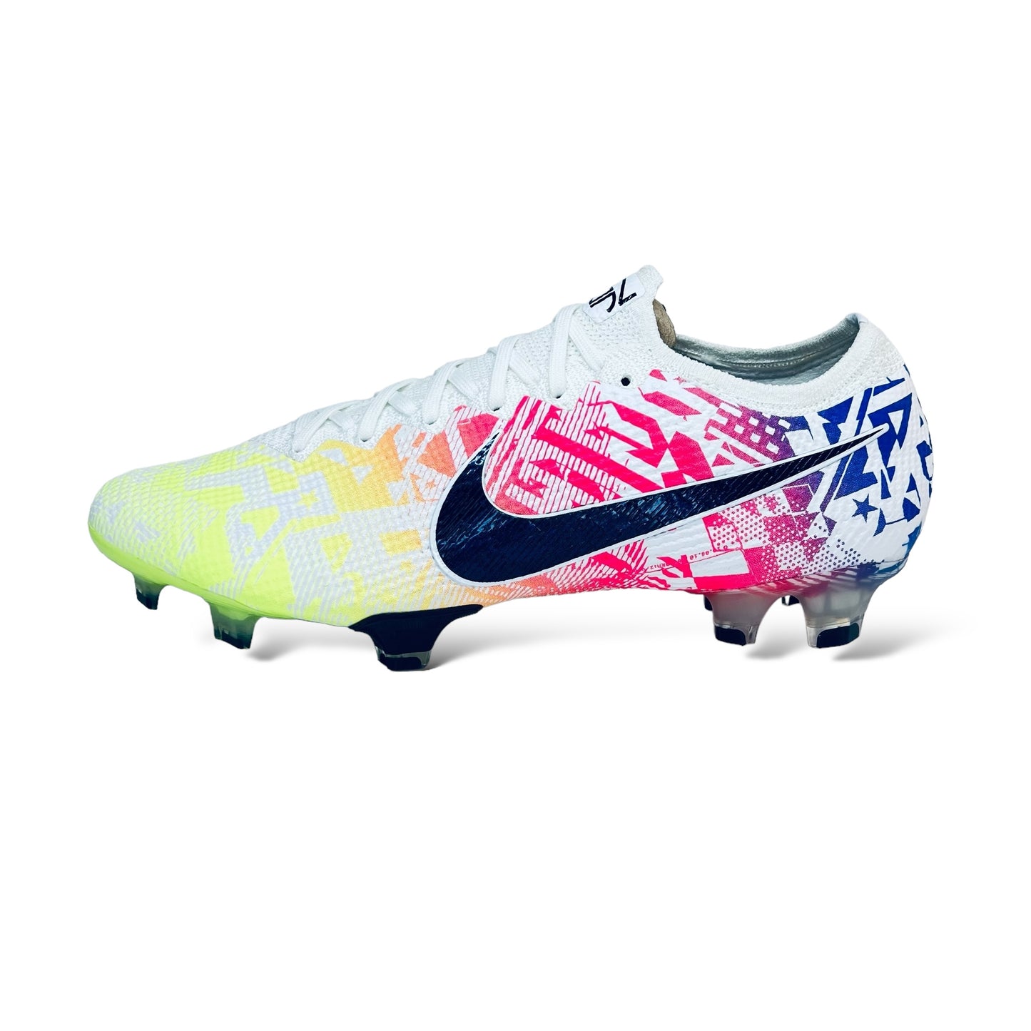 Nike Mercurial Vapor 13 Elite FG - NJR Jogo Prismatico - Weiß/Schwarz/Blau/Neon