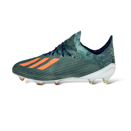 adidas X 19.1 FG/AG Encryption - Grün/Orange/Weiß