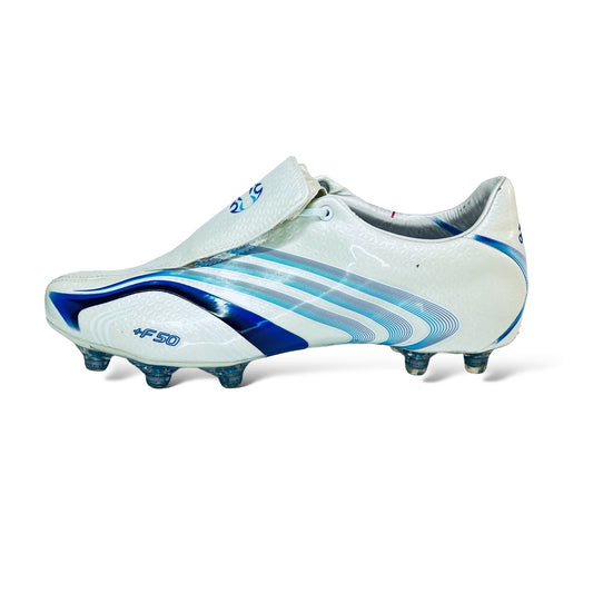 Adidas F50.6 Tunit  FG - White/IceBlue