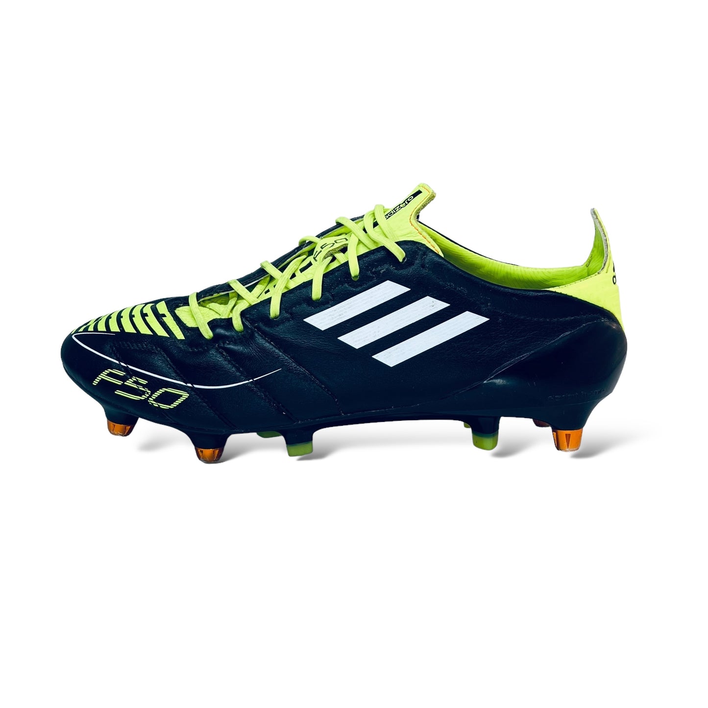 Adidas F50 Adizero Leather TRX SG - Black/White/Neon