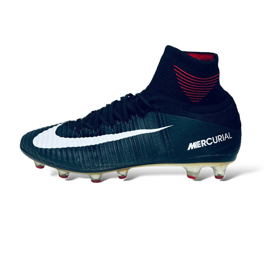 Nike Mercurial Superfly V AG Pitch Dark - Schwarz/Weiß/Rot