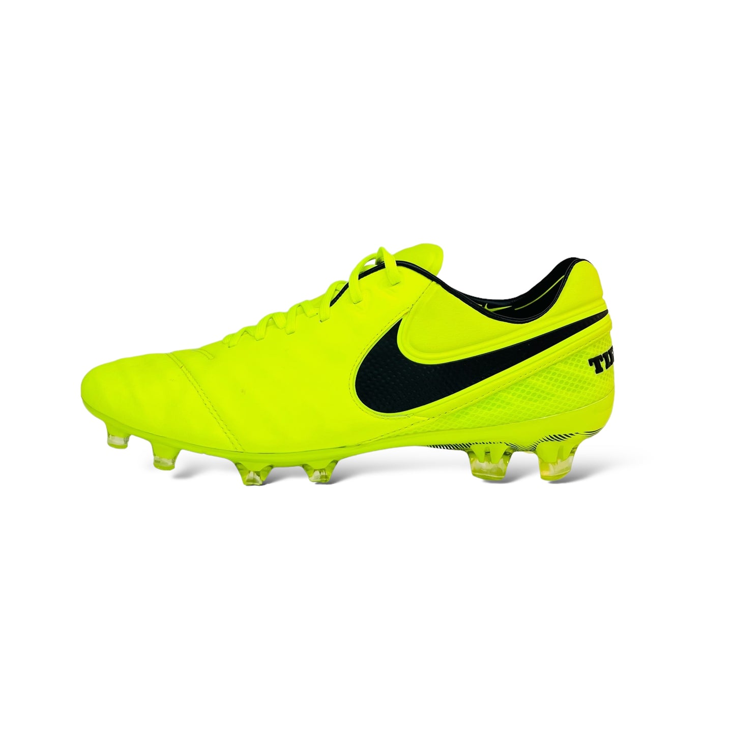 Nike Tiempo Legend 6 FG - Radiation Flare - Neon/Schwarz