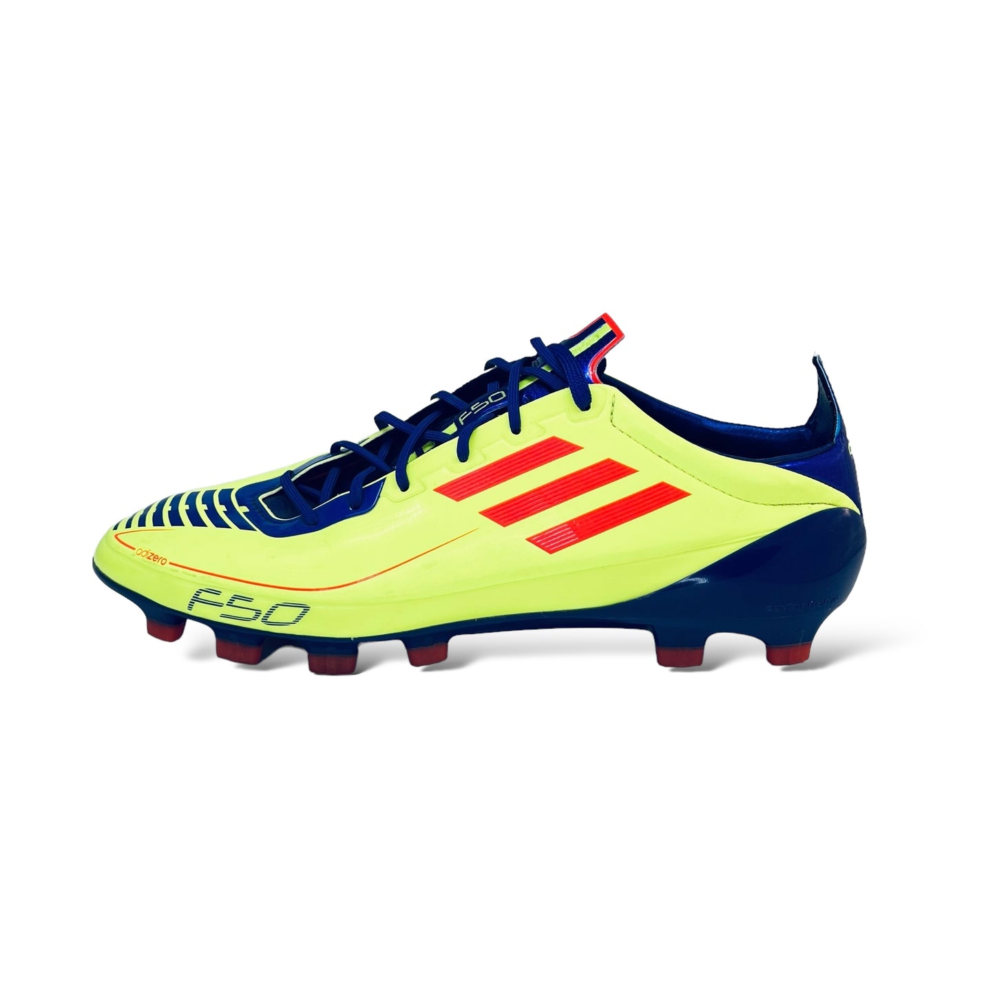 Adidas F50 Adizero HG - NeonYellow/Blue/Red