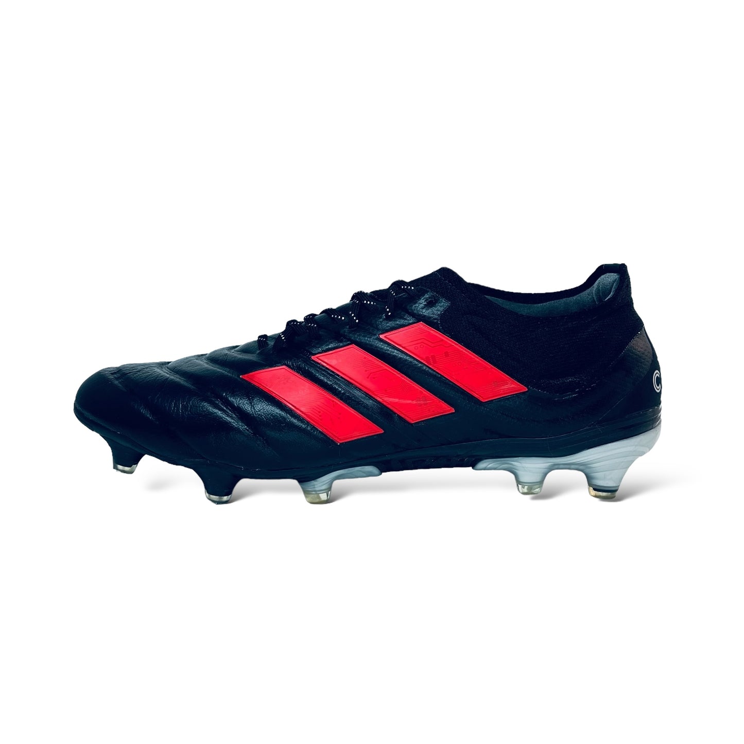 adidas Copa 19.1 FG - 302 Redirect - Schwarz/Rot/Silber (Copy)