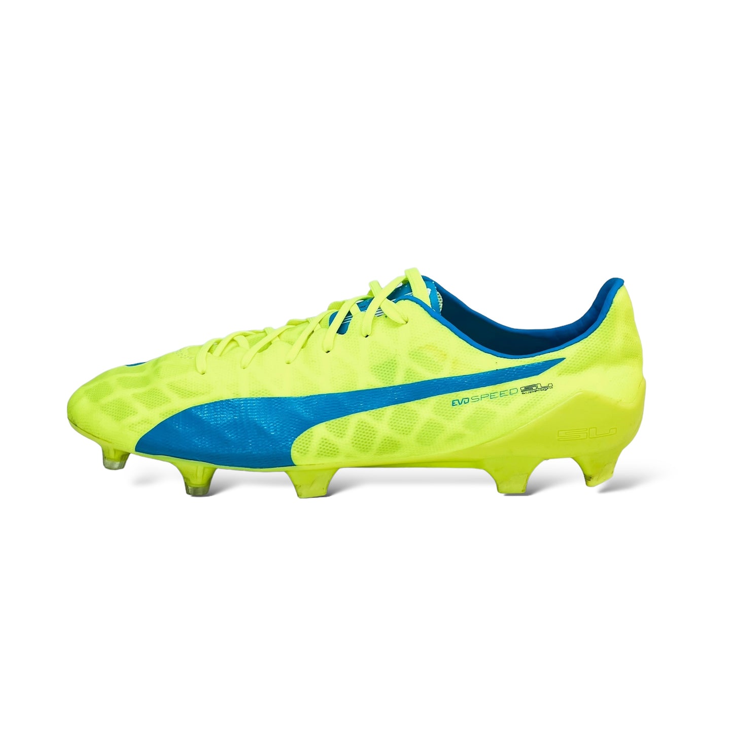 Puma evoSPEED SL FG Safety Yellow/Atomic Blue/White