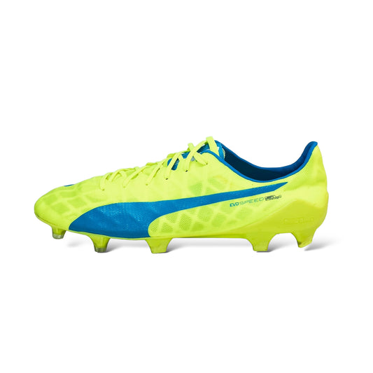 Puma evoSPEED SL FG Safety Yellow/Atomic Blue/White