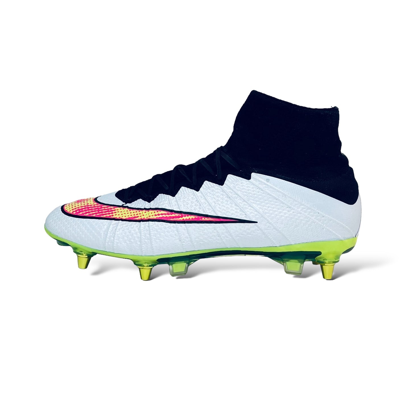 Nike Mercurial Superfly IV SG-PRO - White/Volt/Black/Hyper Pink