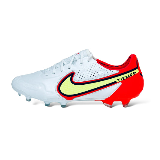 Nike Tiempo Legend 9 Elite FG - Motivation - Weiß/Neon/Rot