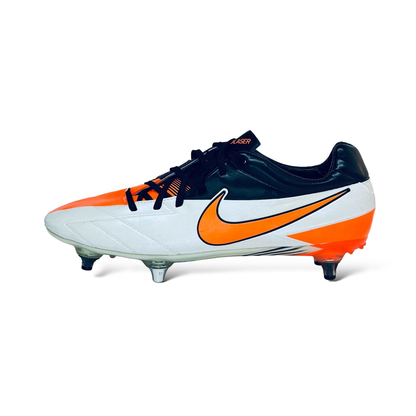 Nike Total90 Laser IV SG White/Black/Orange