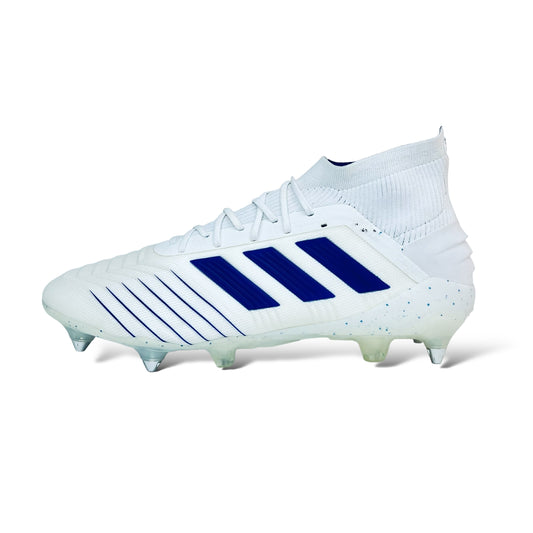 adidas Predator 19.1 SG - Virtuso - Weiß/Blau