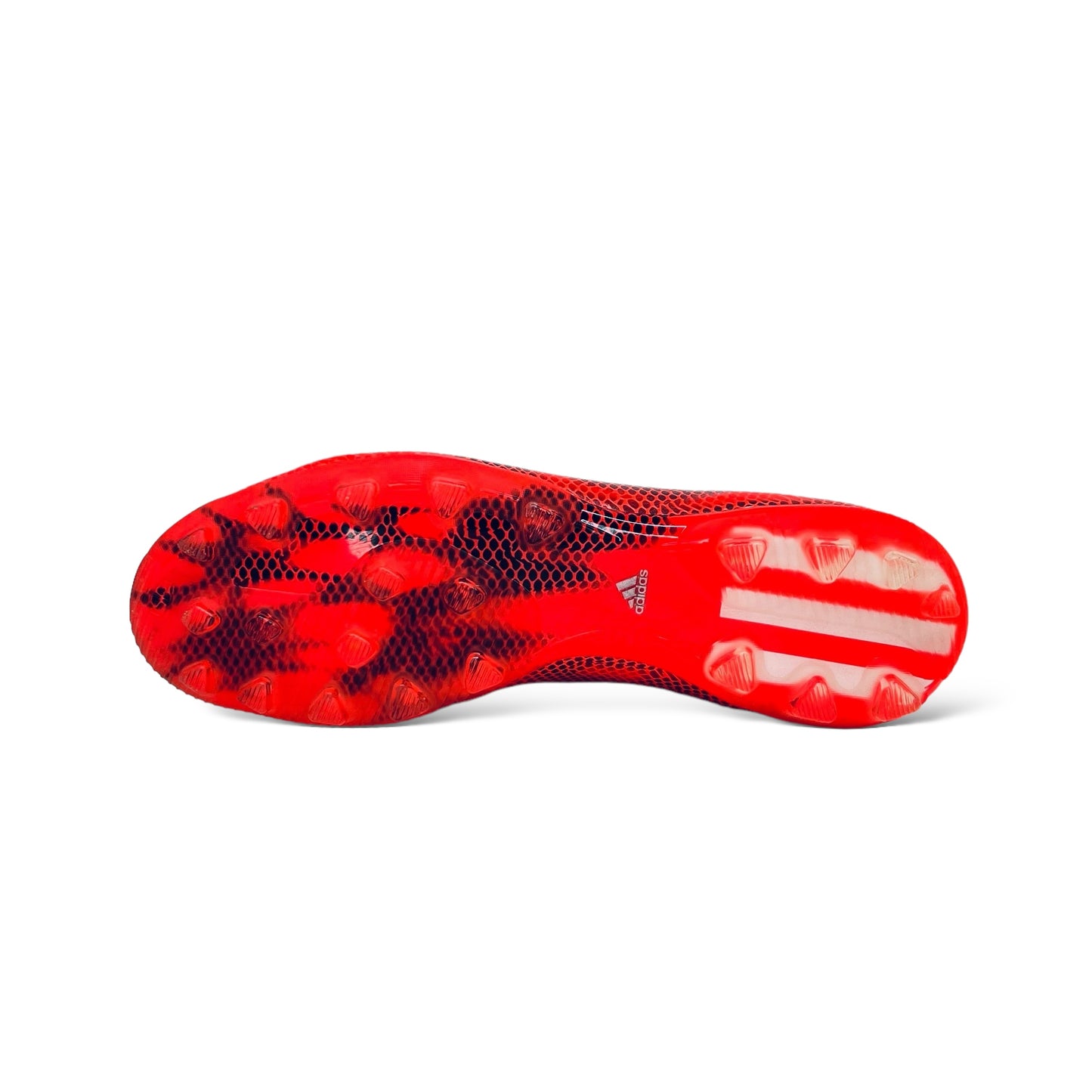 Adidas F50 Adizero HG - Solar Red - Red/White