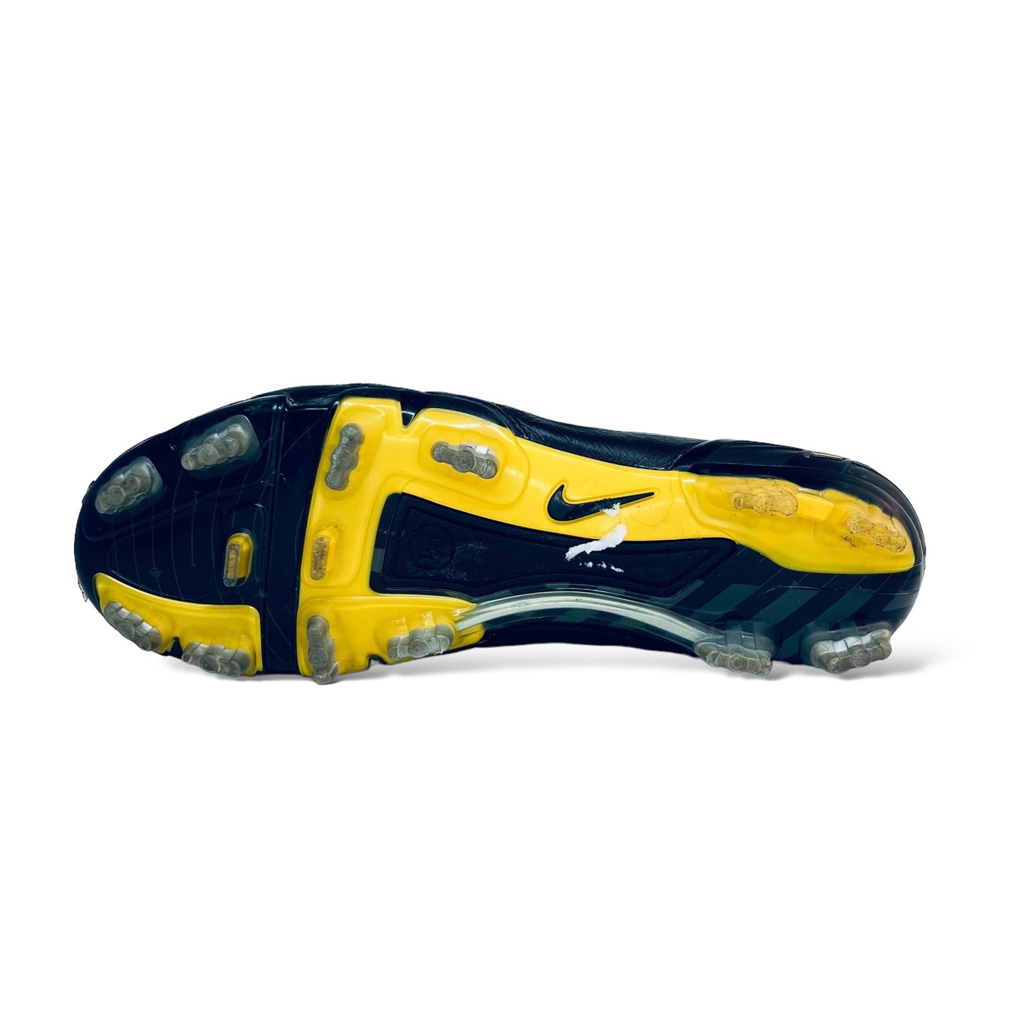 Nike T90 Laser II Leather SG - Black/White/Maize