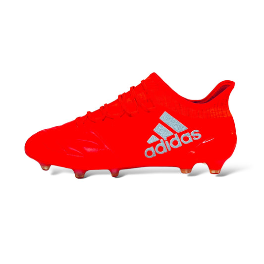 adidas X 16.1 Leather FG - Rot/Silber