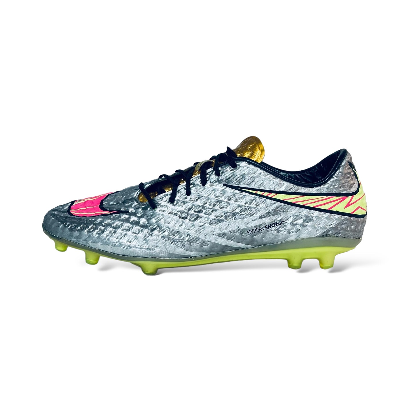 Nike Hypervenom Phantom I - Liquid  Diamond -SilverChrome/Volt/Pink