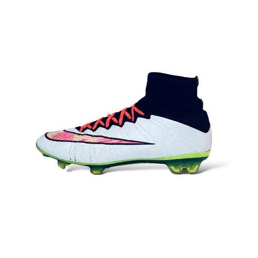 Nike Mercurial Superfly FG - White/Volt/Black/Hyper Pink