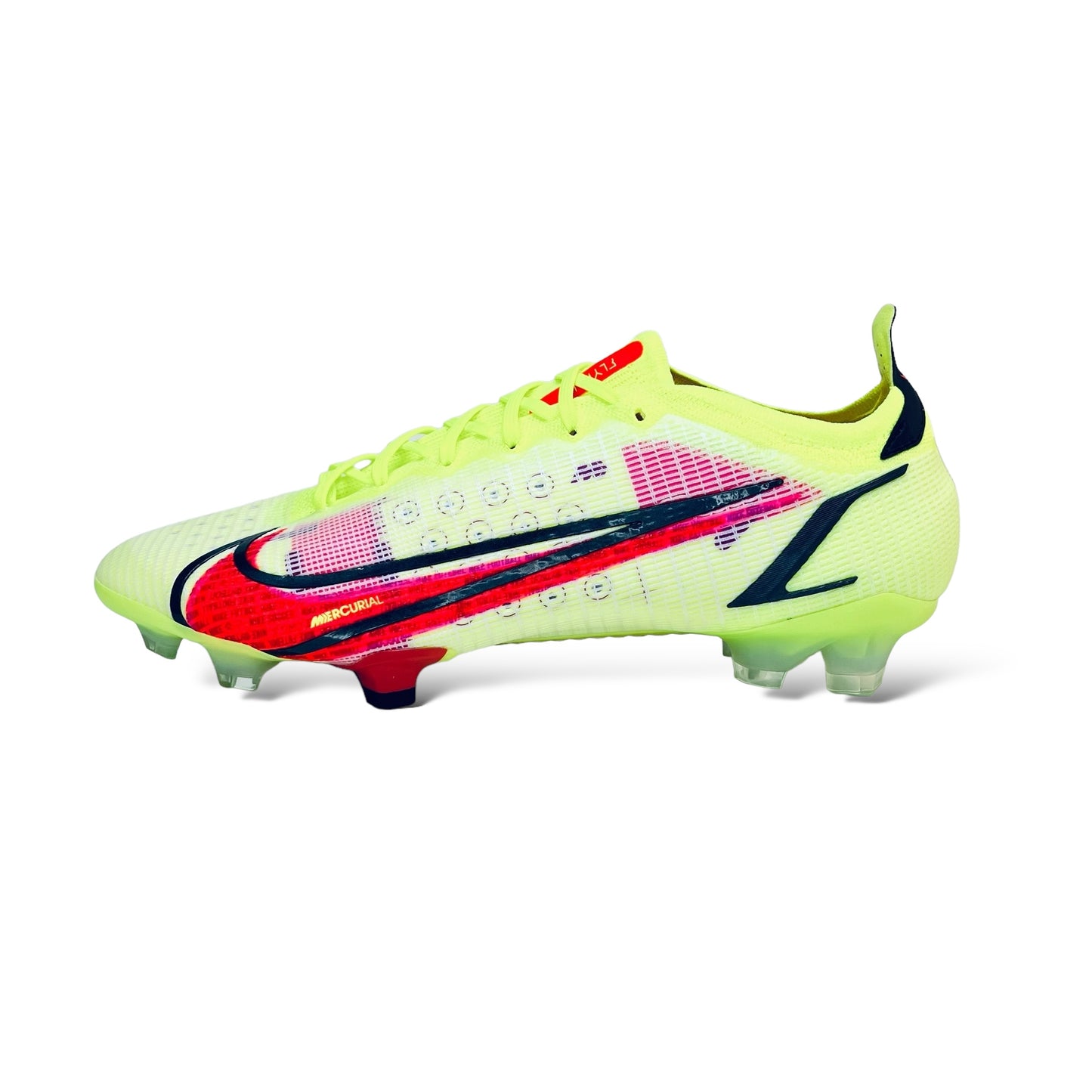 Nike Mercurial Vapor 14 Elite FG - Motivation - Neon/Rot/Schwarz