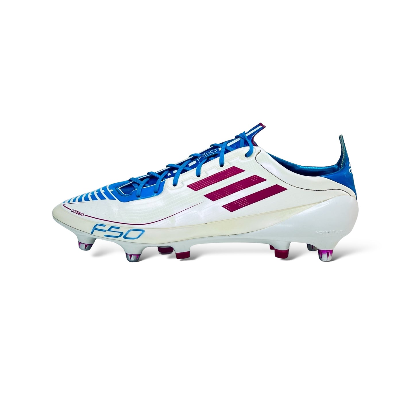 adidas F50 Adizero XTRX SG - White/Blue/Purple