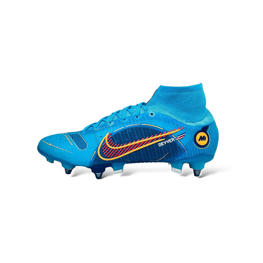 Nike Mercurial Superfly 8 Elite SG-Pro - Blueprint - Blau/Orange/Marina