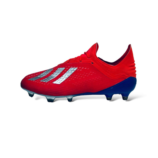 Adidas X 18.1 FG/AG Exhibit - Rot/Silber/Blau