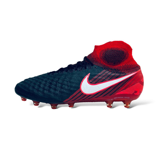 Nike Magista Obra II AG Fire - Black/White/University Red