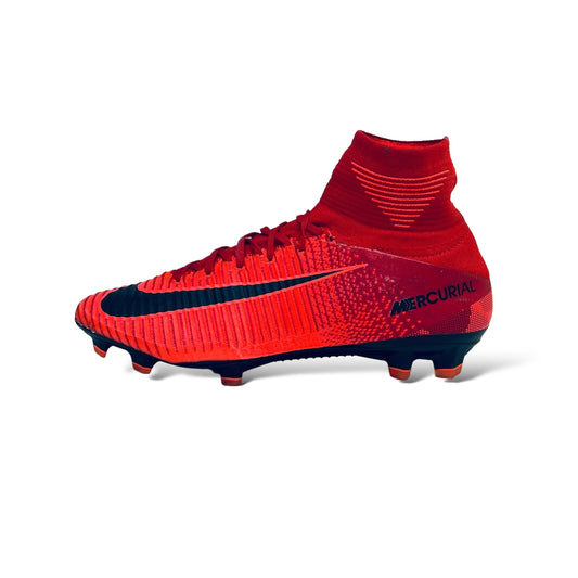 Nike Mercurial Superfly V FG Fire - Rot/Schwarz