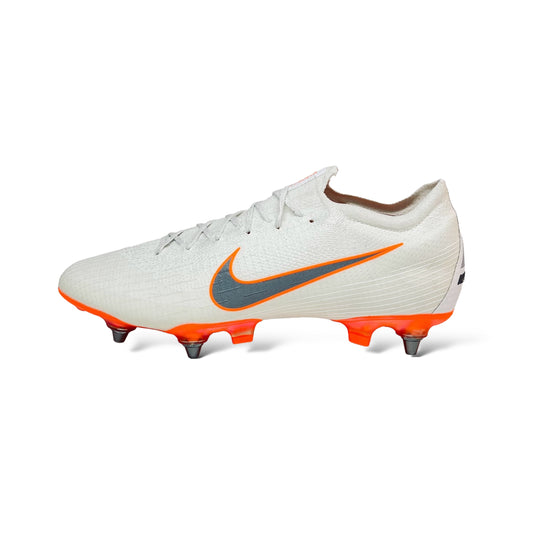 Nike Mercurial Vapor 12 Elite SG-PRO - Just Do It - Weiß/Orange LIMITED EDITION