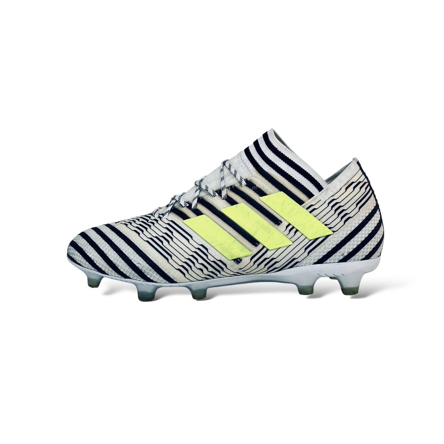 adidas Nemeziz 17.1 FG - White/Black/Neon