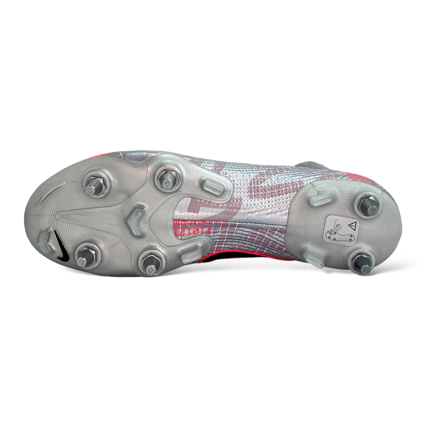 Nike Mercurial Superfly VII Elite FG - Silver/Red