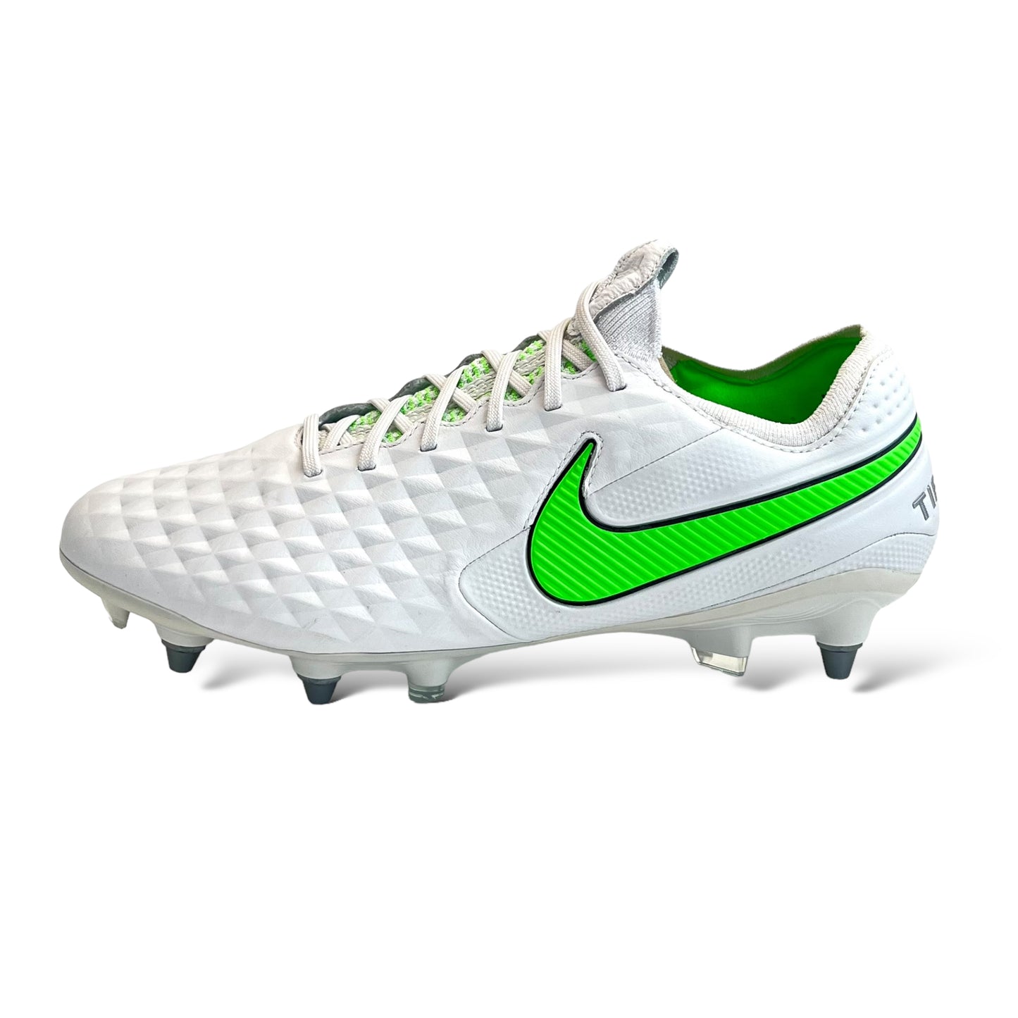 Nike Tiempo Legend 8 Elite SG-PRO Player Edition-Spectrum-White/Green